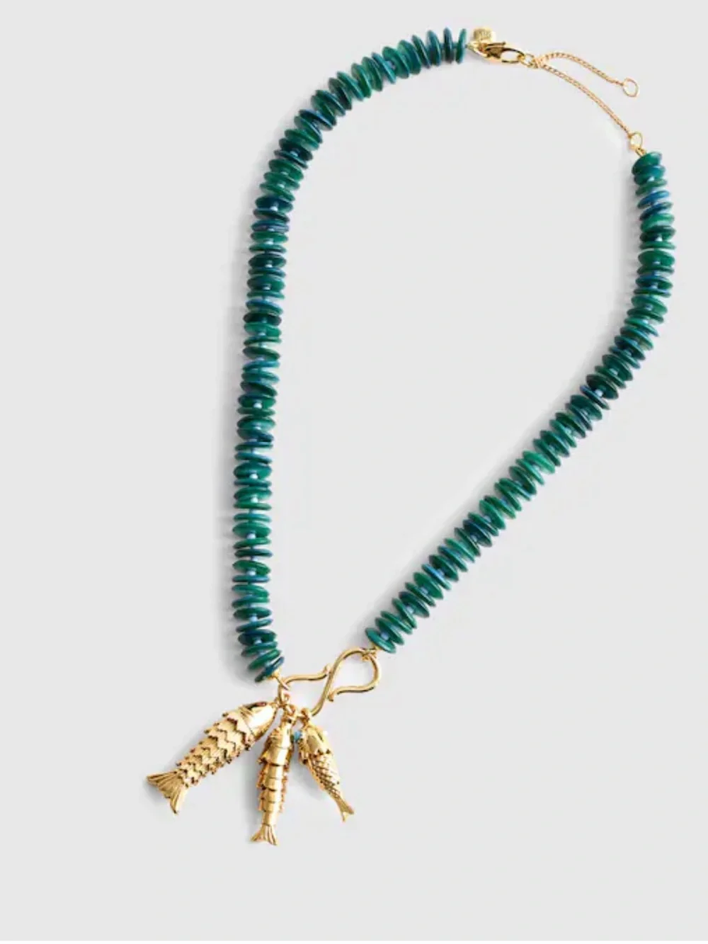 NWT Madewell x Shopbop Beaded Fish Statement Necklace